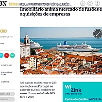 Imobilirio anima mercado de fuses e aquisies de empresas